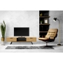 Szafka RTV-38 Drewno Lite Dąb Loft Lakier Rozmiary od 100 cm do 200 cm PREMIUM